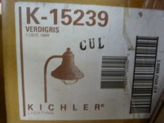*K-15239 Verdigris Light Fitting