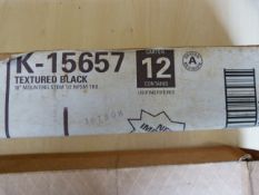 *Box of Nine K-15657 Textured Black 18