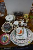 Decorative Pottery, Meat Plates, Horse Figures, Nu