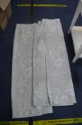 Pair of Laura Ashley Classical Design Curtains