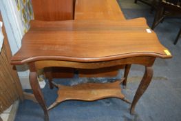 Edwardian Mahogany Side Table