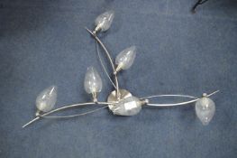 Chrome Ceiling Light Fitting