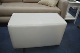 Fabric Covered Stool