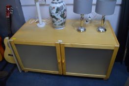 Light Beech Effect Cabinet