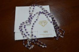 Gemphoria Amethyst 925 Sterling Silver Necklace