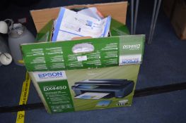 Epson DX4450 Printer with Original Box and Packagi
