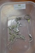 Assorted Silver Jewellery