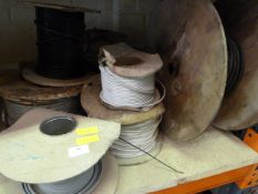 14 Part Used Spools of Assorted Wire