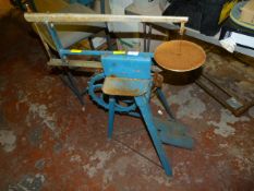 Treadle Operated Fretsaw