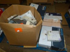 *Pallet of Salvage; Floor Lamps, Lampshades, Flood