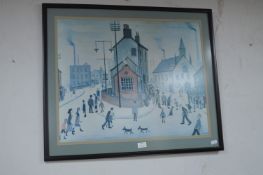 Framed Lowry Print
