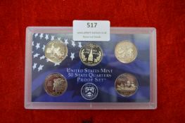 United States Mint 50 States Quarters Proof Set 20