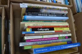 Calligraphy Design, Pen & Ink Work and Other Books