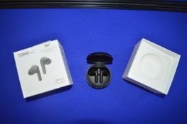 *LG UV Nano Tone Free Earbuds with Charging Case