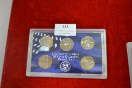United States Mint 50 States Quarters Proof Set 20