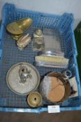 Metalware Including Cigarette Case, Lighters, etc.