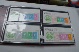 Album of Assorted First Dat Covers; Falkland Islan