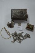 Collectible Boxes, Costume Jewellery, etc.
