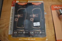 *Cop Fit Elite Knee Compression Sleeve 2pk