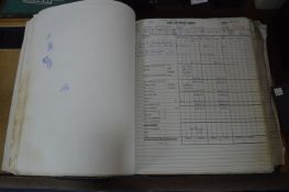 Vintage Twin Lock Accounts Book