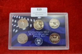 United States Mint 50 States Quarters Proof Set 20