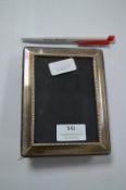 Hallmarked Sterling Silver Photo Frame