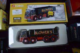Corgi Building Britain Diecast Blower Brothers ERF KV Tipper