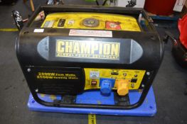 *Champion 2800w Generator