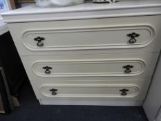 Three Drawer Bedroom Chest