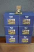 Six Boxed Small Lilliput Lane Cottage