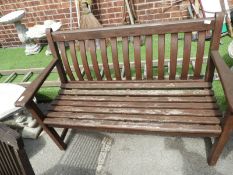 Wooden Garden Bench