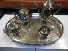 EPNS Tray plus Coffee Set (AF)