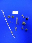 925 Sterling Silver Earrings, Brooches Rings, etc.