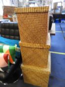 Three Storage Baskets