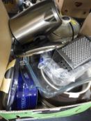 Kitchenware; Pans, Pyrex Dishes, etc.