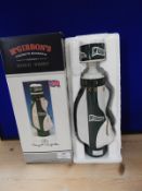 McGibbon's Scotch Whisky Ceramic Golf Bag Decanter