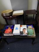 Coffee Table, Whatnot, Side Table, Placemats, Book