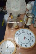 Lamps and Clocks etc.