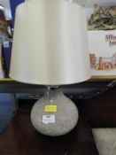 Crackle Glazed Glass Table Lamp