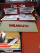 Vintage Knitting Patterns plus Needles, etc.