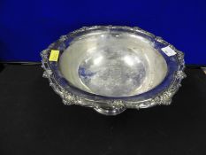 Large EPNS Punch Bowl