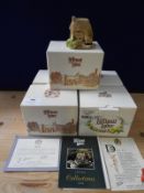 Five Boxed Lilliput Lane Cottage