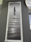 Framed Photograph of a Chinese Junk