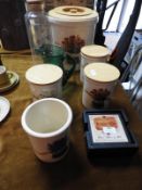 Kitchen Storage Jars, Bread Bin, etc.