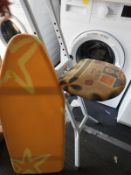 Adjustable Stool and a Tabletop Ironing Board