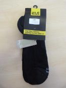 *Casual Organic Low Cut Socks in Black Size: 47-49