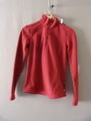 *Gecko Women's Top in Dark Ruby Size: S