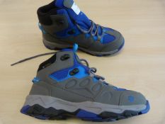 *Child's Texapore Mid Boots in Blue/Grey Size: 13