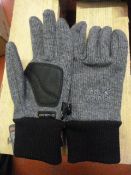 *Stormlock Knit Gloves in Phantom Grey Size: S