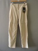 *Marrakesh Zip-Off Pants in Light Sand Size: 12 Lo